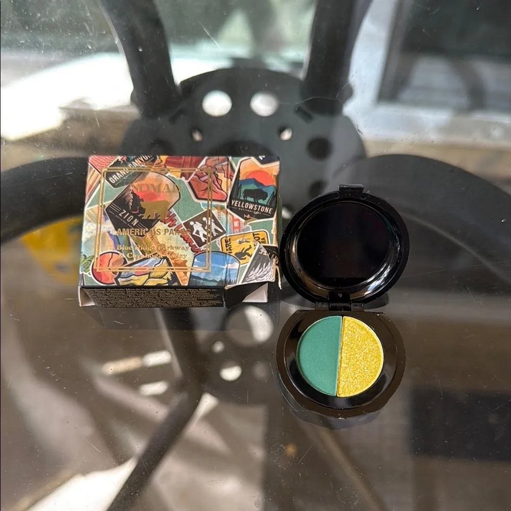 Nomad Cosmetics Eyeshadow Duo in Blue Ridge Parkway & Cuyahoga Valley